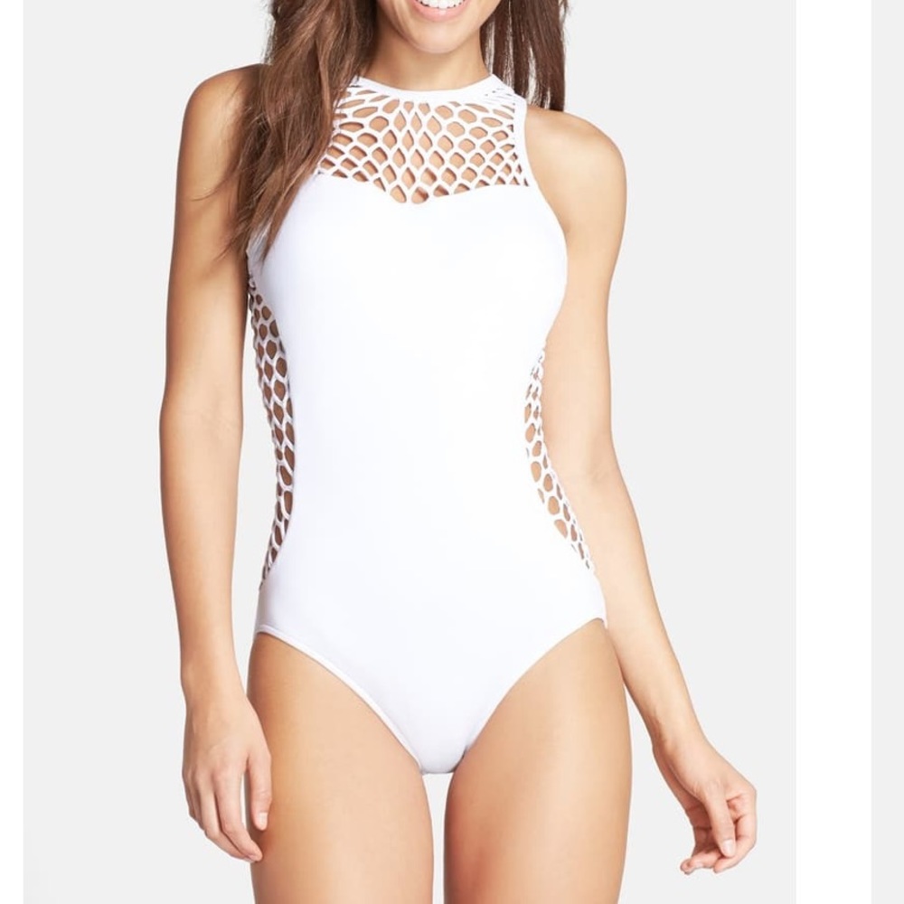Seafolly Mesh About One piece Swimsuit